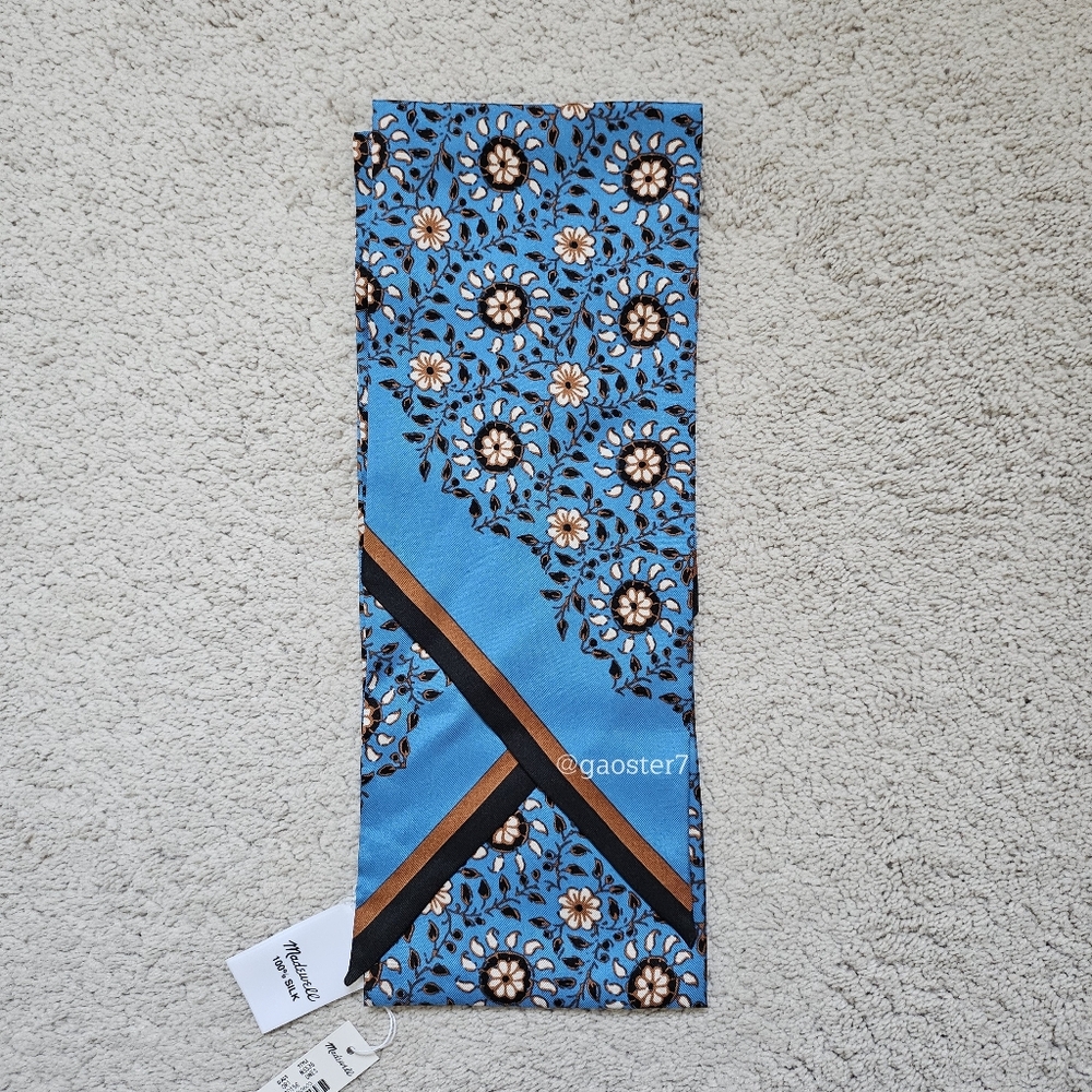 Madewell Silk Twill Tie - Picture 4 of 6